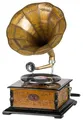 Produktbild: Nostalgie Grammophon Schellackplatte Gramophone Trichtergrammophon antik Stil