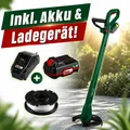 Produktbild: PARKSIDE 20 V Akku Rasentrimmer inkl. Akku und Ladegerät + 4m Spule PART 20-LiB2