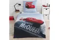 Produktbild: MTOnlinehandel Bettwäsche Cars 135x200 + 80x80 cm, 100 % Baumwolle, Renforcé, 2 teilig, Jungen Kinderbettwäsche Disney's Cars Auto, Lightning McQueen
