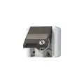 Produktbild: Jung 820NAWSL SCHUKO-Steckdose Schloss WG800 IP44