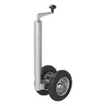 Produktbild: Doppelstützrad 48 mm mit massiven PU-Reifen 200 x 50 mm