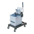 Produktbild: Vileda Ultra Speed Pro Set 25 L Eimer mit Presse mit Chassis, 25 Liter Eimer und Mop-Presse 147191