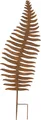 Produktbild: FRANK FLECHTWAREN Farnblatt, Garten-Deko ,Gartenstecker, Dekorationsstecker, Metallstecker Farnblatt