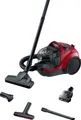 Produktbild: Bosch beutelloser Staubsauger Serie 4, rot Staubsauger ohne Beutel Beutellos