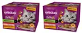 Produktbild: Whiskas Nassfutter für Katzen Adult Frischebeutel Alleinfuttermittel 48x85g