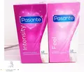 Produktbild: ♥ 24 Pasante Kondome Intensity + Feel 2 x 12er gerippt + genoppt 52mm Condome