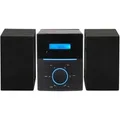 Produktbild: Denver Mini-stereoanlage Mca-240, Cd-player, Ukw-radio, Schwarz