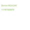 Produktbild: Denver MCA-240 111161000070 (5706751074479)