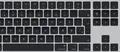 Produktbild: Apple Magic, Verkabelt & Kabellos, USB + Bluetooth, QWERTY, Schwarz