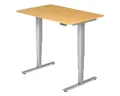 Produktbild: HAMMERBACHER Schreibtisch Ergonomic, elektrisch höhenverstellbar bis 128,5 cm