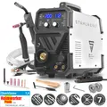 Produktbild: STAHLWERK Schweißgerät 3-in-1 Kombi MTM-200 ST – WIG, MIG/MAG, ARC/MMA, Inverter