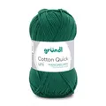 Produktbild: Gründl Garn Cotton Quick uni 50 g tannengrün  100g/5,58Euro