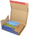 Produktbild: ColomPac CP020.12 Wickelverpackung aus Wellpappe mit Selbstklebeverschluss und Aufreissfaden, braun