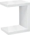 Produktbild: Beistelltisch INOSIGN, weiß, B:50cm H:58,4cm T:40cm, Tische, Beistelltisch, U-Form