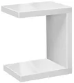 Produktbild: Phoenix 148802WE Beistelltisch U-Form (schraubenlos), Weiß