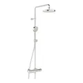 Produktbild: Hansa Duschsystem HANSAMICRA Eco m Thermostat, 9 l/m., Ausl. 445-470mm, chrom