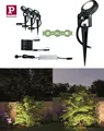 Produktbild: PLM 93696 - Plug&Shine Basisset Erdspieß Sting IP67, 3000K, 3x6 W dimmbar
