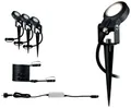 Produktbild: Paulmann Sting 93696 Beleuchtungssystem Plug & Shine LED-Gartenstrahler-Starter-Set 3er Set LED 18W Warmweiß Anthrazit