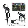 Produktbild: Plug & Shine LED Gartenstrahler Sting Basisset IP67 3000K 3x6,4W 75VA Anthrazit