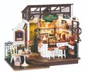 Produktbild: Rolife | 3D Holzpuzzle | DIY House | Slow Life Café | Robotime | DG104