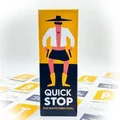 Produktbild: ATM Gaming Quickstop - Das Buchstaben-Duell - Kartenspiel für Jugendliche und Erwachsene - Schnell und Verrückt - 2 bis 7 Spieler - Kartenspiel ab 10 Jahren - Familienspiel