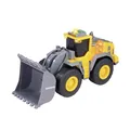 Produktbild: Dickie Toys - Volvo Wheel Loader – 23 cm großer Radlader mit riesiger Schaufel, Licht und Soundeffekte, Baustellenspielzeug für Jungen und Mädchen ab 3 Jahre