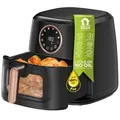 Produktbild: Heissluftfritteuse XL 7,2 Liter, 1750W, digitale XL Heißluftfritteuse, 8 Programme, Airfryer, Fritteuse ohne Fett / Öl, 30°C - 200°C Luftfritteuse