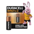 Produktbild: DURACELL MN21 Batterien (2 Stück) 12 V (A23 / 23A / V23GA / LRV08 / 8LR932)