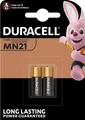 Produktbild: 2x Batterie A23 MN21 Duracell Security Alkaline DURALOCK 12V  , 23A LRV08
