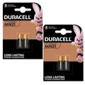 Produktbild: 2x2er Blister-DURACELL Alkaline Batterie MN21-A23-GP23A-L1028-CN23A-LRV08