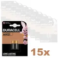 Produktbild: 15x 2er Blister DURACELL Batterie 12V A23 23A LR23A MN21 V23GA Frisch MN 21
