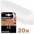 Produktbild: 20x 2er Blister DURACELL Batterie 12V A23 23A LR23A MN21 V23GA Frisch MN 21