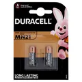 Produktbild: DURACELL MN21 12 VOLT BATTERIEN, FÜR FERNGESTEUERTE TORÖFFNER / AUTO, 2ER PACK