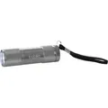 Produktbild: Flashlight Taschenlampe Aluminium Silber Metallic, 9X Led