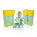 Produktbild: Softbausteine-Set für Babys & Kinder ab 0 Jahre mit 12 Schaumstoffwürfeln 14 cm