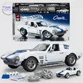 Produktbild: Mattel Brick Shop Hot Wheels Custom Corvette Grand Sport Bauset (918 Teile)