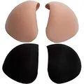Produktbild: Miss Perfect Wow 2 Go Schulterpolster Schulterpads Schulter Push up Pads Shoulder Pads Schaumstoff Regular und Full Size Hautfarben Haut und Schwarz