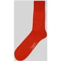 Produktbild: Falke Socken mit geripptem Abschluss in Dunkelorange, Größe 43/44