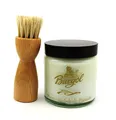 Produktbild: Burgol Schuhpflegeset Schuhpomade FARBLOS und Tiegelbürste