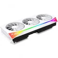Produktbild: XFX Mercury AMD Radeon RX 9070XT OC White Magnetic Air Edition mit RGB 16GB GDDR6 HDMI 3xDP, AMD RDN