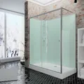 Produktbild: Schulte ExpressPlus 72H Ibiza Wellnesskabine Komplettdusche 120 x 80 cm / 204 cm, Funktionsteil links - EP19381-5 01 50 2
