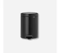 Produktbild: Brabantia Mülleimer NewIcon Treteimer 5l Mattschwarz