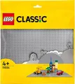 Produktbild: LEGO 11024 Classic Graue Bauplatte, quadratische Grundplatte mit 48x48 Noppen