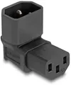 Produktbild: Delock 80472 Netz-Adapter Kaltgeräte-Stecker C14 - Kaltgeräte-Buchse C13 Schwarz 1 St. Bag