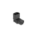 Produktbild: Delock Netzadapter IEC 60320 - C14 auf C13, Stecker  Buchse, 10 A,...