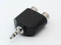 Produktbild: Audio-Adapter Chinch Klinke 3,5 mm Stereo-Klinken-Stecker auf 2x Cinch-Kupplung