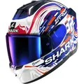 Produktbild: Shark Skwal i3 Replica Zarco GP FCE, Integralhelm - Weiß/Violett/Blau - XS