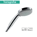 Produktbild: hansgrohe Croma 100 Handbrause Vario 4 Strahlarten, Duschkopf Chrom, QuickClean