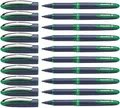 Produktbild: Schneider 183004 One Business Tintenroller (Dokumentenecht mit 0,6 mm Strichstärke, Made in Germany) 10er Pack, grün