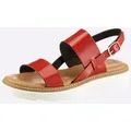 Produktbild: heine Sandale . Sandalette rot|weiß 41 EU